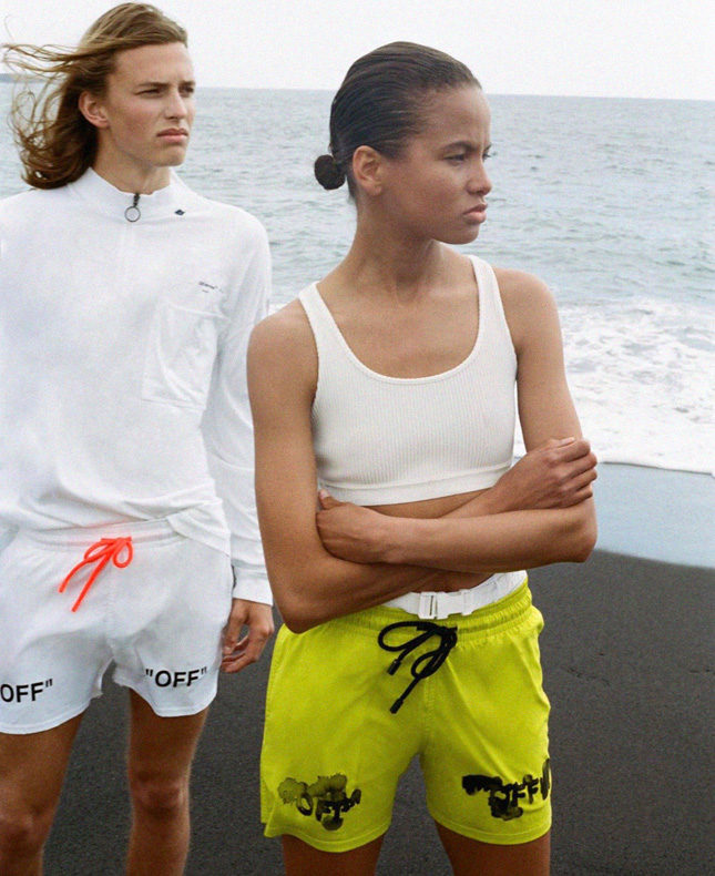 Off-White ��������� ��������� ������ � Vilebrequin